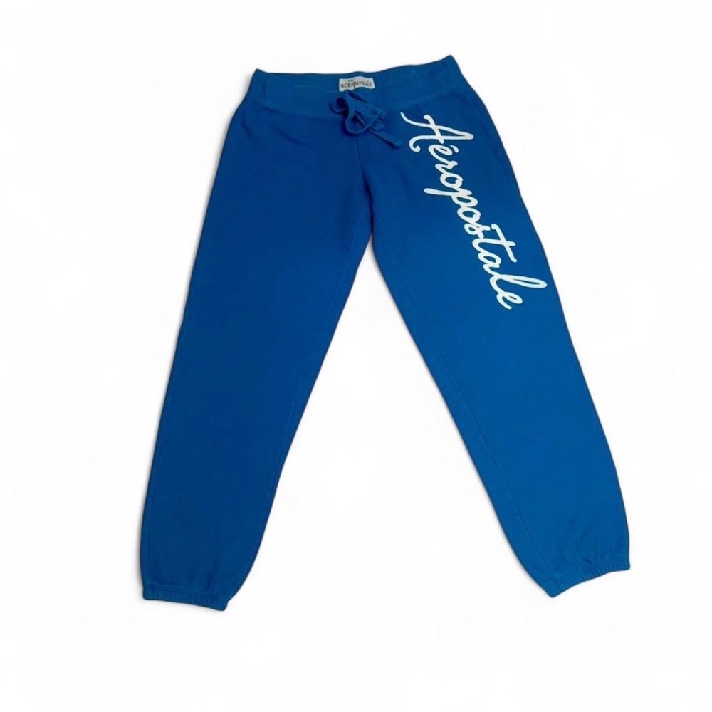 Aeropostale Women’s Vintage Y2K Blue Jogger Pants